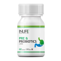 INLIFE Prebiotics and Probiotics Capsules 60 s 